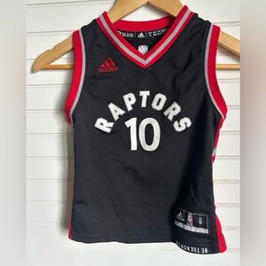 ADIDAS NBA Toronto Raptors toddler size small “DeRozan” jersey